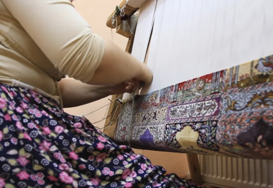 The Art of Crafting Hand-Knotted Rugs"